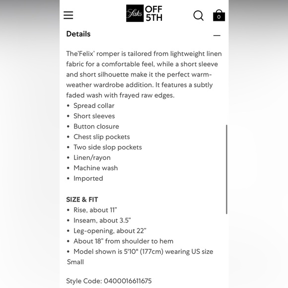 YFB romper - Picture 3 of 8